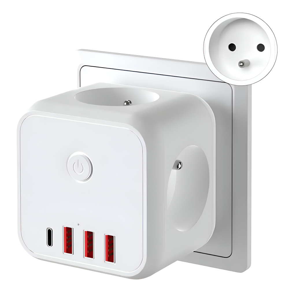 Power Strip 7-in-1 Surge & Overload Protection