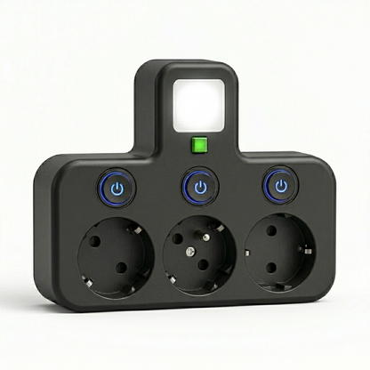 Power Strip USB-C & USB-A Wall-Mountable 2500W