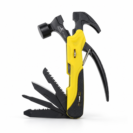Precision-Forged Stainless Steel Foldable Multitool (Pouch Included)