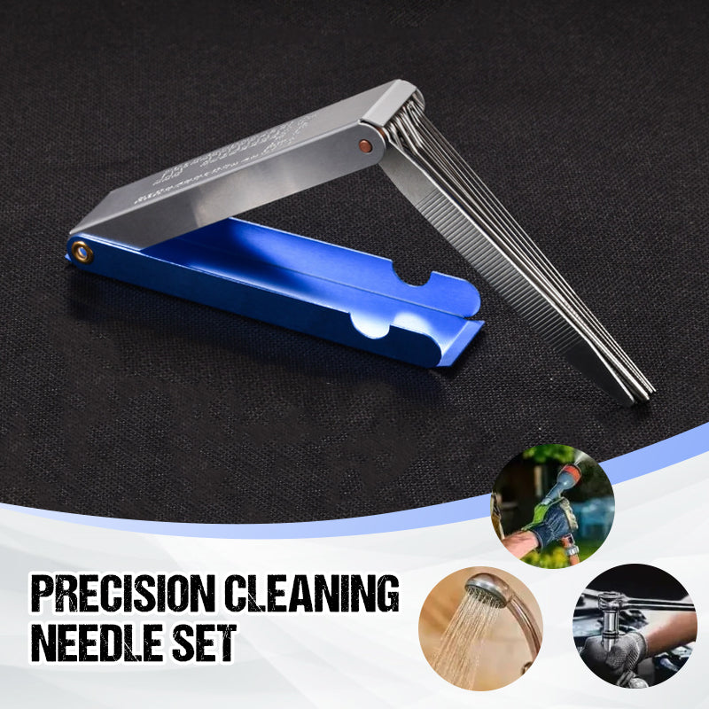 Precision Needle Set Stainless Steel Multiple Sizes
