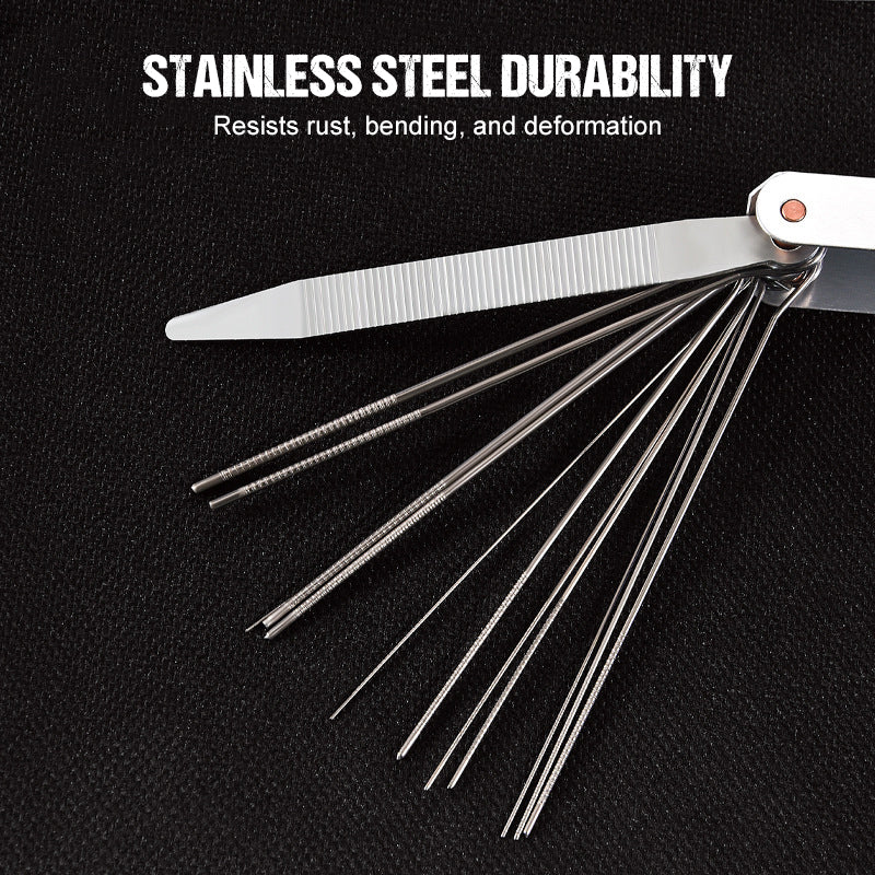 Precision Needle Set Stainless Steel Multiple Sizes