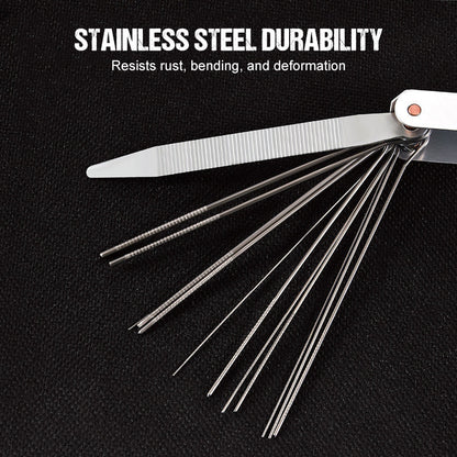 Precision Needle Set Stainless Steel Multiple Sizes