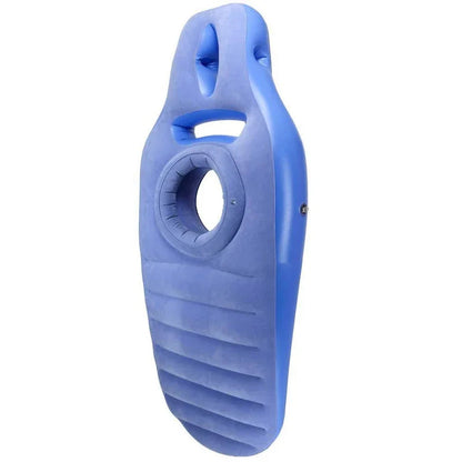Pregnancy Pillow Inflatable Adjustable Firmness Belly & Back Support