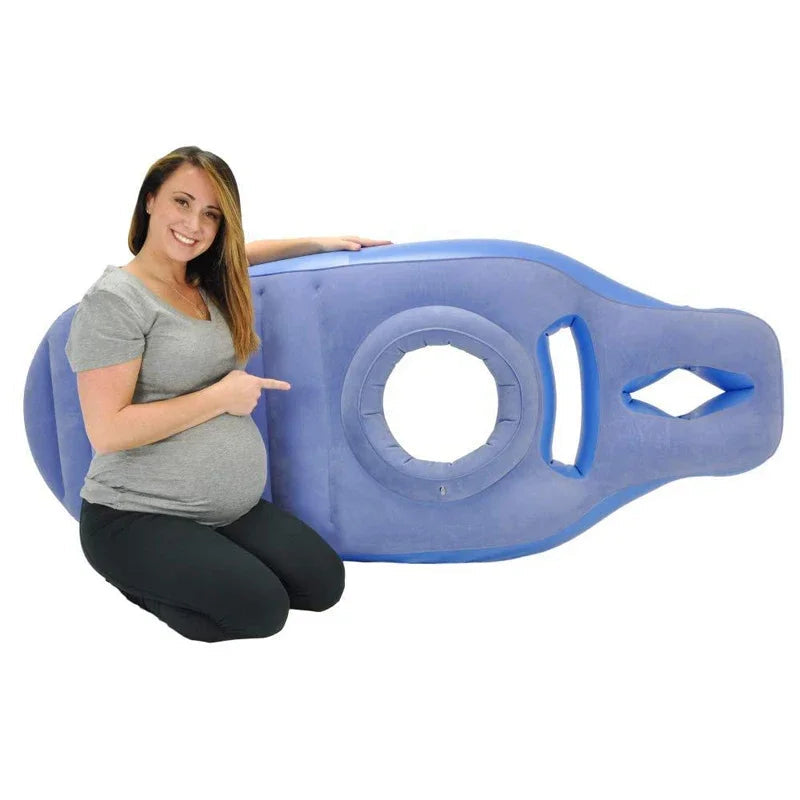 Pregnancy Pillow Inflatable & Convertible Yoga Mat
