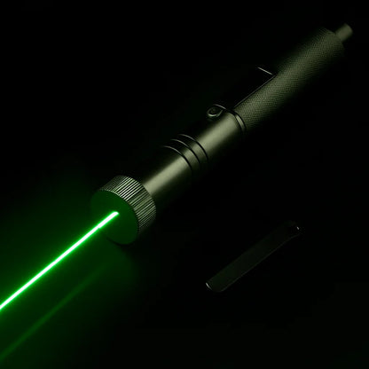 Presentation Laser Pointer Adjustable Focus USB Rechargeable Metal Housing