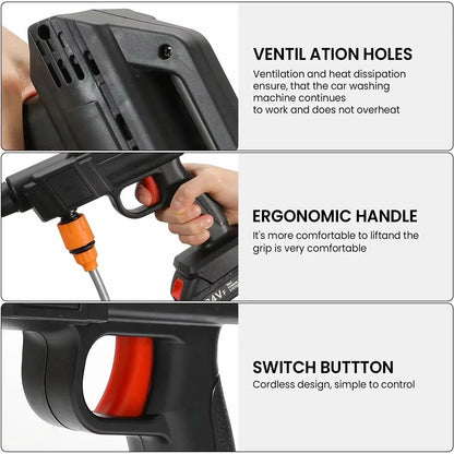 Pressure Washer Cordless High-Pressure Rechargeable