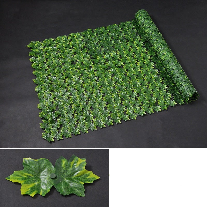 Privacy Screen Artificial Leaf Dense Coverage UV-Resistant