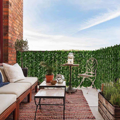 Privacy Screen Artificial Leaf Dense Coverage UV-Resistant