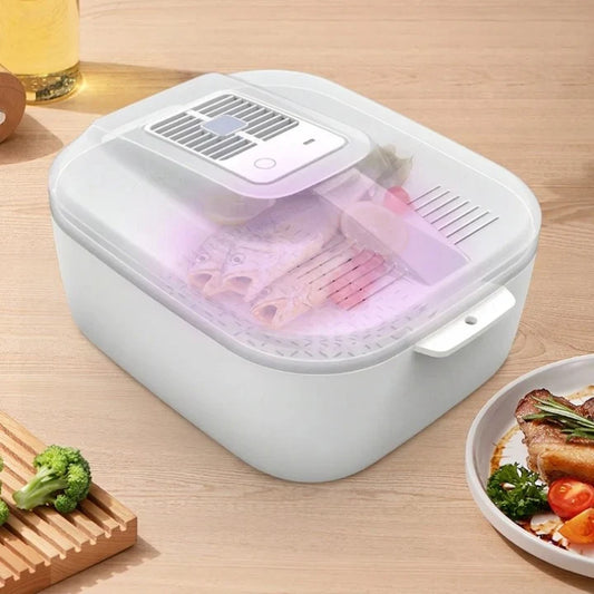 Produce Washing Box Removable Drainer Stackable BPA-Free