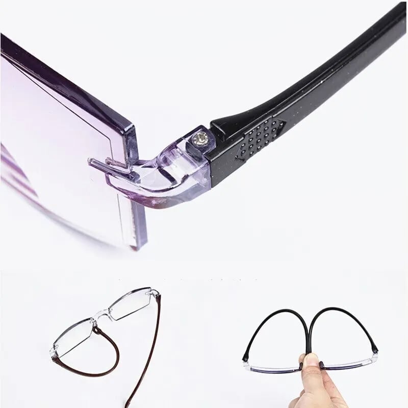Progressive Glasses Anti-Blue Light Lightweight TR90 Frame