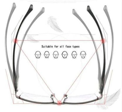 Progressive Glasses Auto-Focus UV & Blue Light Filtering