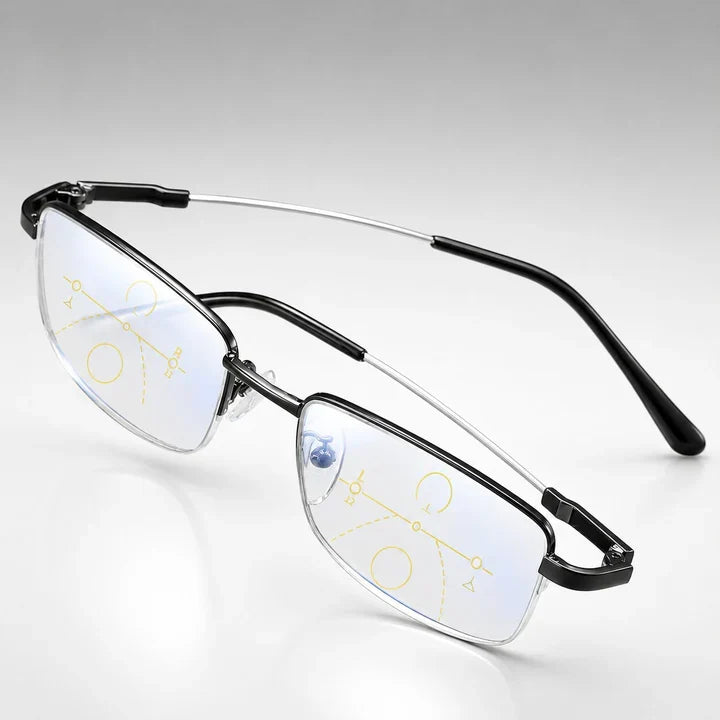 Progressive Reading Glasses Multifocal Blue Light & Anti-Glare