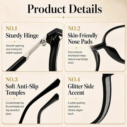 Progressive Reading Glasses Photochromic Blue Light & UV Protection