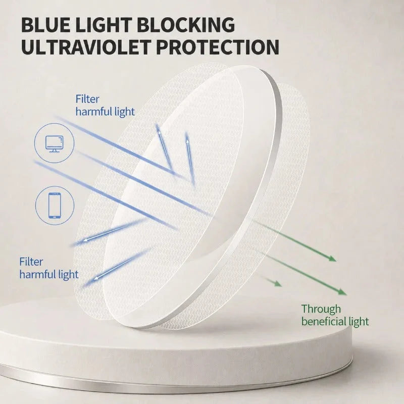 Progressive Reading Glasses Photochromic Blue Light & UV Protection