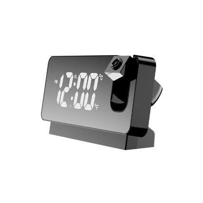 Projection Alarm Clock 7-Inch LED Dual Alarm USB Charging