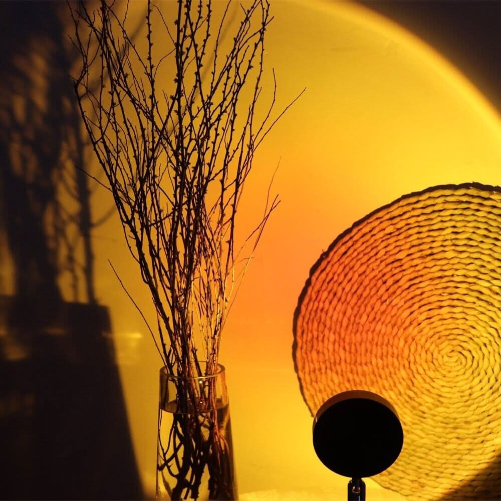 Projection Lamp 16 Colors Rotating Head & Remote