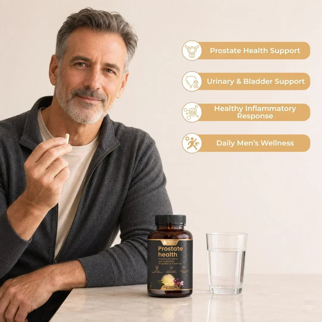 Prostate Support Capsules Seven-Ingredient Blend