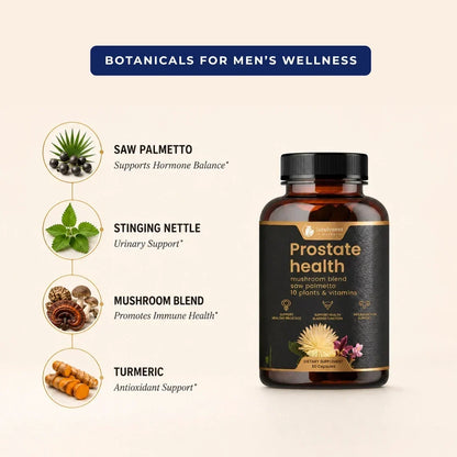Prostate Support Capsules Seven-Ingredient Blend