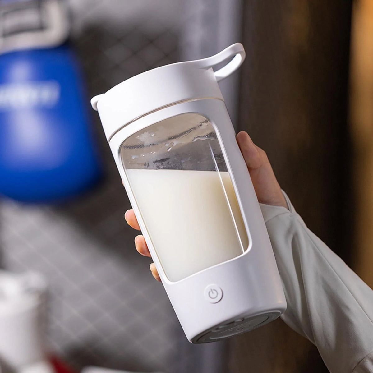 Protein Shaker Bottle Electric BPA-Free Leak-Proof 22 Oz