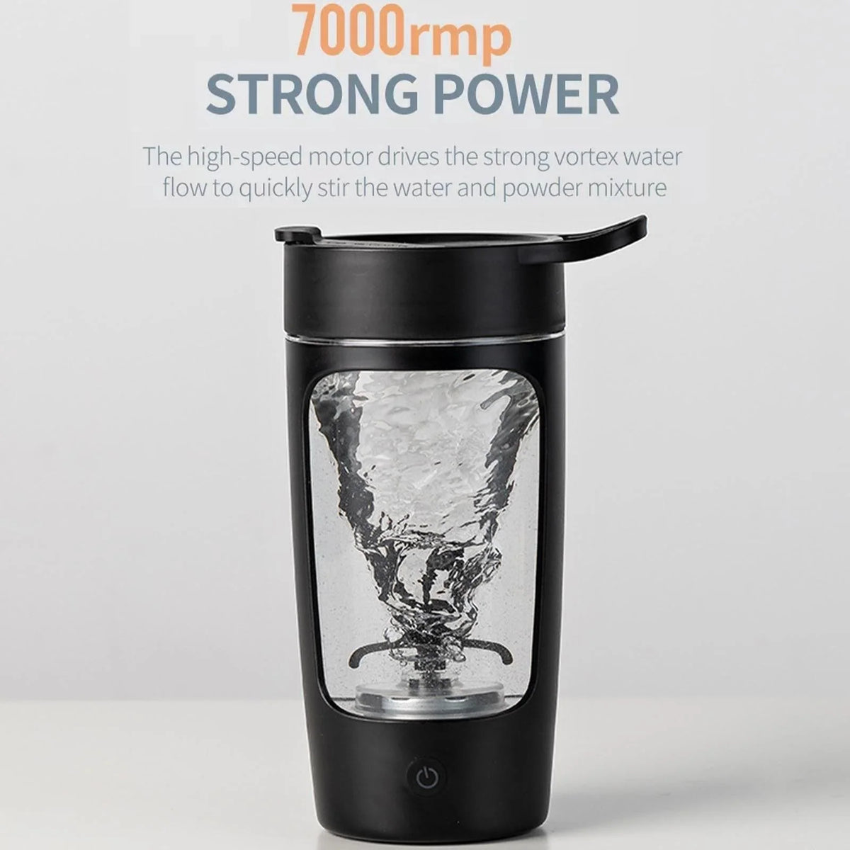 Protein Shaker Bottle Electric BPA-Free Leak-Proof 22 Oz