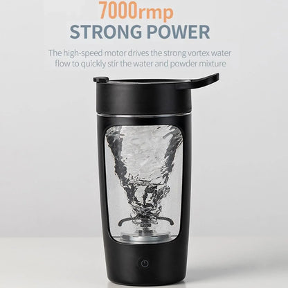 Protein Shaker Bottle Electric BPA-Free Leak-Proof 22 Oz