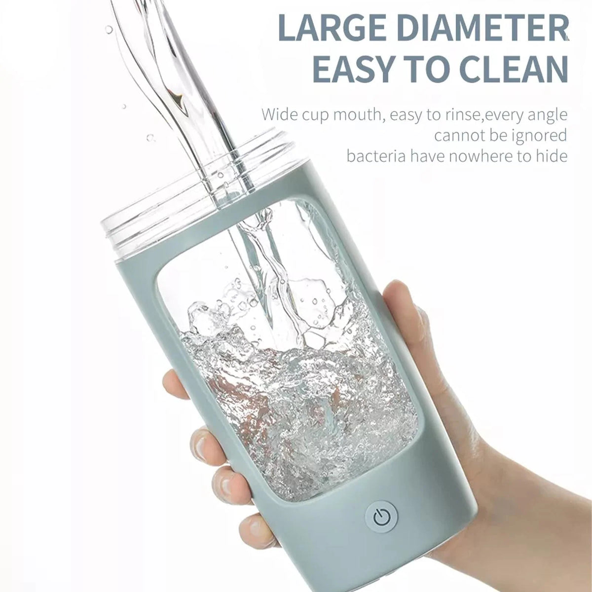 Protein Shaker Bottle Electric BPA-Free Leak-Proof 22 Oz
