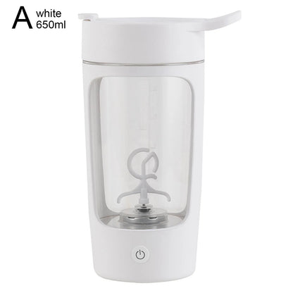 Protein Shaker Bottle Electric BPA-Free Leak-Proof 22 Oz