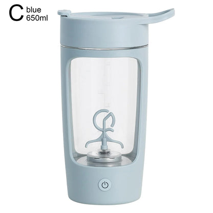 Protein Shaker Bottle Electric BPA-Free Leak-Proof 22 Oz