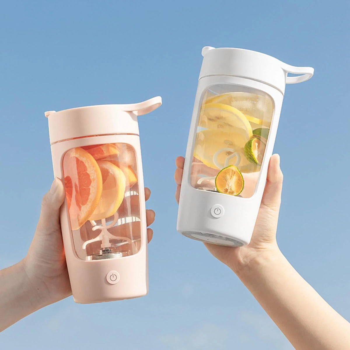 Protein Shaker Bottle Electric BPA-Free Leak-Proof 22 Oz
