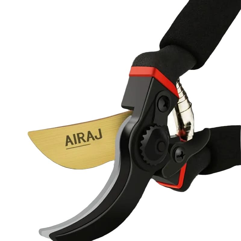 Pruning Shears Precision Steel Blade Ergonomic Non-Slip Grip