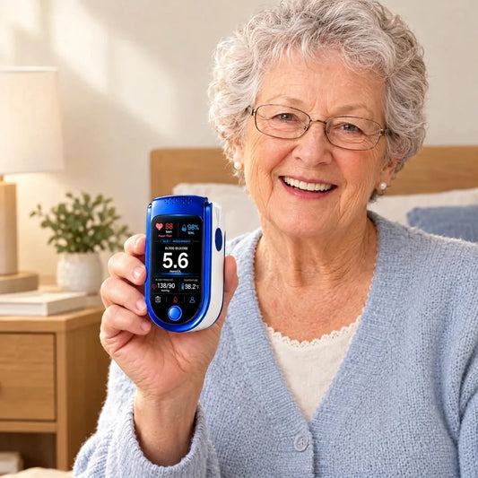 Pulse Oximeter Blood Oxygen & Pulse Rate Monitor Non-Invasive