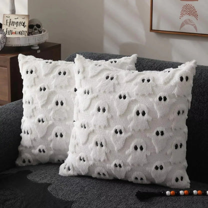 Pumpkin Cushion Cover Soft Microfiber 18 x 18 Inch Machine Washable