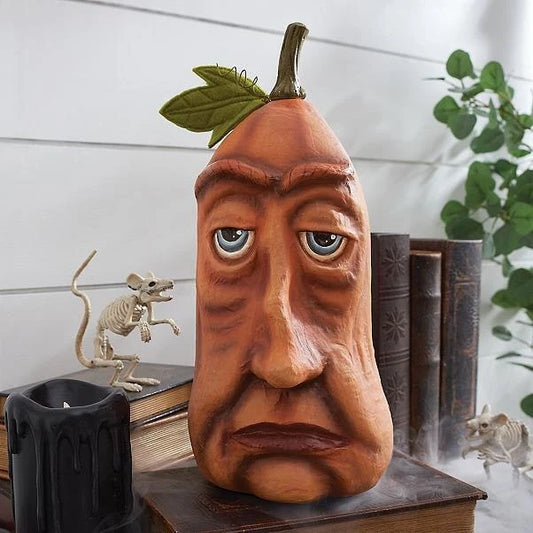 Pumpkin Decoration Hand-Painted Resin Weather-Resistant