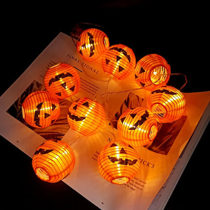Pumpkin String Lights LED Waterproof Indoor & Outdoor