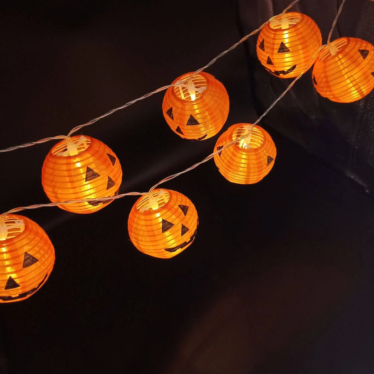 Pumpkin String Lights LED Waterproof Indoor & Outdoor