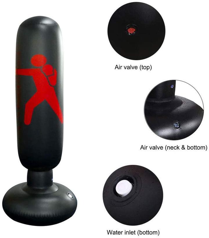 Punching Bag Inflatable Stable Water Base Durable PVC