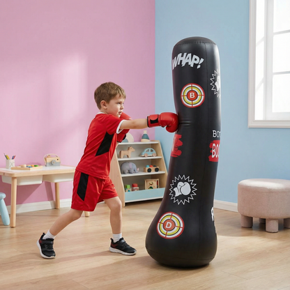 Punching Bag Kids Inflatable Padded Water Fill Base