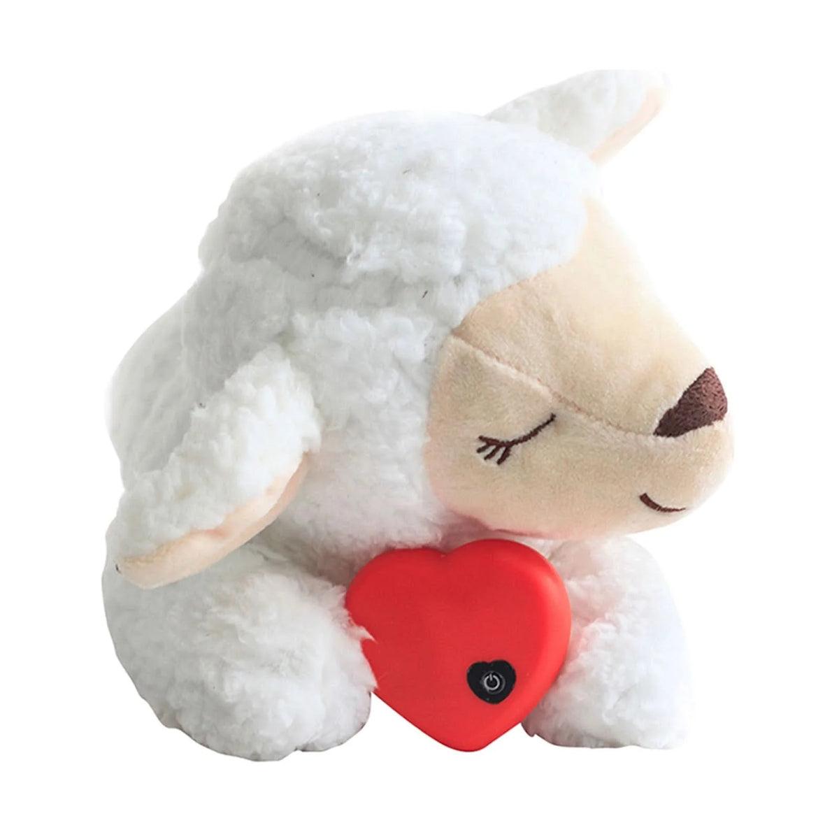 Puppy Plush Toy Simulated Heartbeat Soft & Washable Fabric