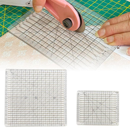 Quilt Ruler 5-In-1 Acrylic Non-Slip Angle Marked