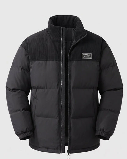 Quilted Jacket Lightweight Insulated Two Side Pockets