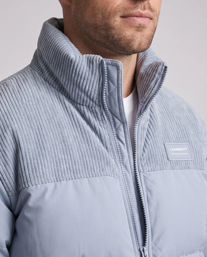 Quilted Jacket Lightweight Insulated Two Side Pockets