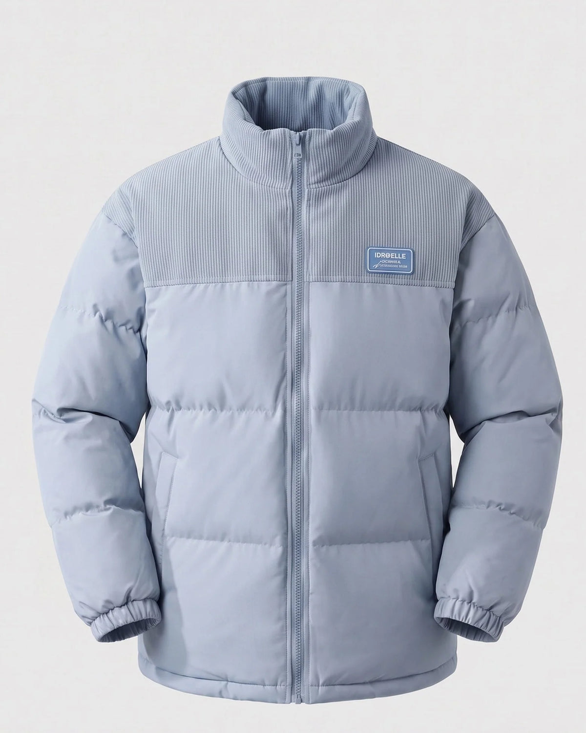 Quilted Jacket Lightweight Insulated Two Side Pockets