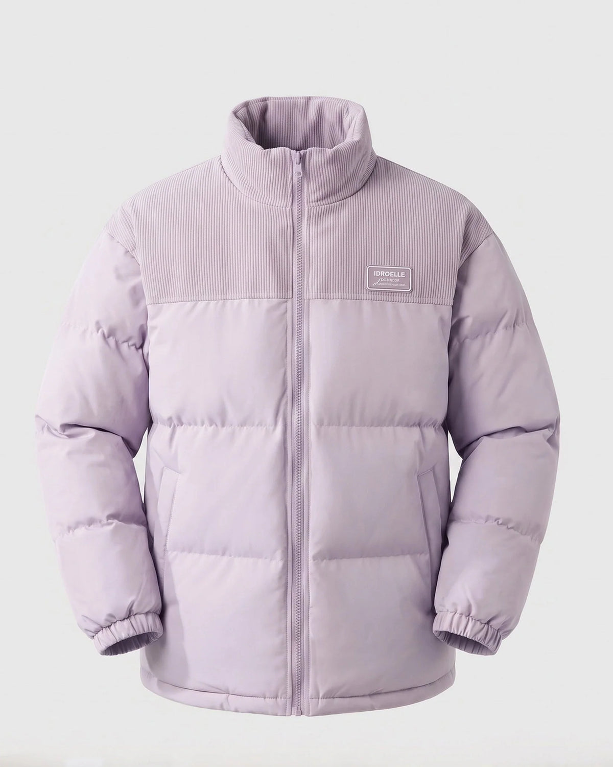 Quilted Jacket Lightweight Insulated Two Side Pockets