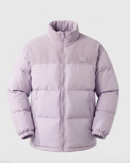 Quilted Jacket Lightweight Insulated Two Side Pockets