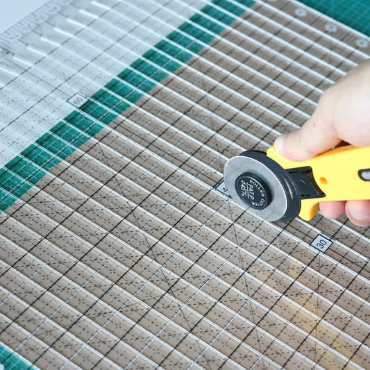 Quilting Ruler Set 5-in-1 Rotary Cutter & Non-Slip Base