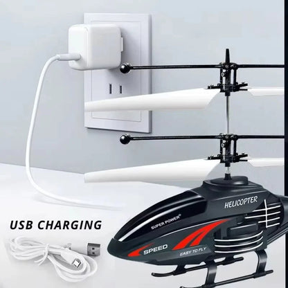 RC Helicopter Gesture & Remote Control USB Rechargeable LED Lights