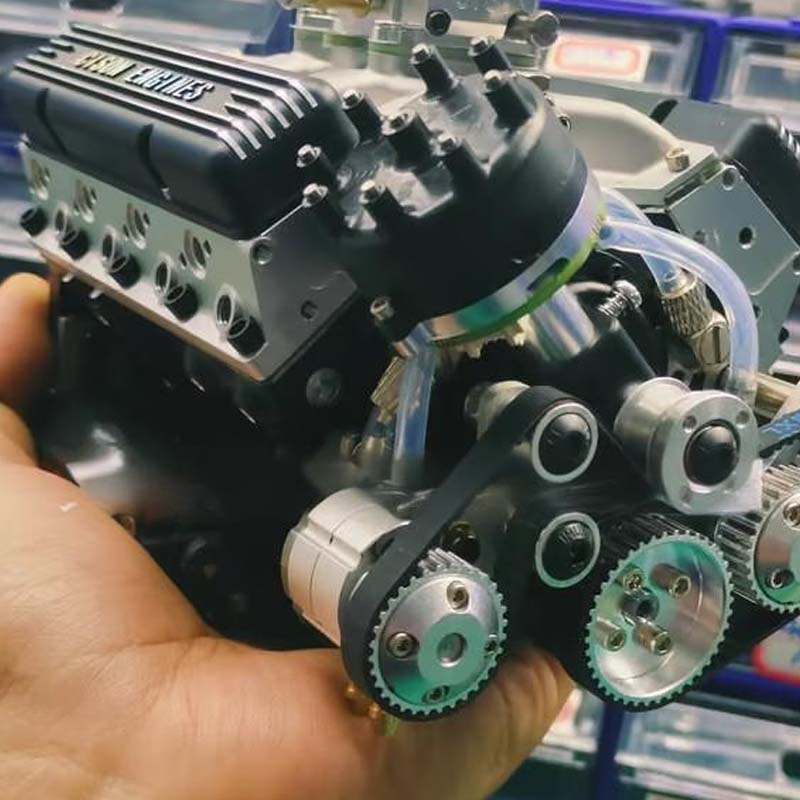 RC V8 Engine Kit Gasoline CDI Ignition