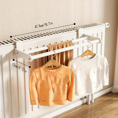 Radiator Drying Rack Double Bar Tool-Free