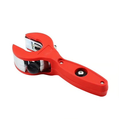 Ratchet Pipe Cutter Ergonomic Handle Replaceable Hardened Steel Blade