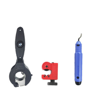 Ratchet Pipe Cutter Ergonomic Handle Replaceable Hardened Steel Blade